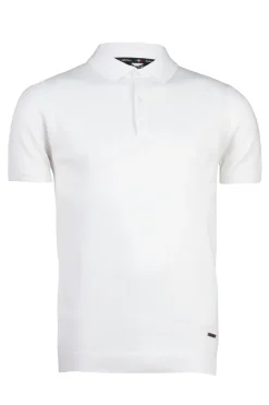 Polo uomo in cotone piquet tinta unita