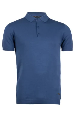 Polo uomo in cotone piquet tinta unita
