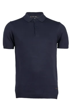 Polo uomo in cotone piquet tinta unita