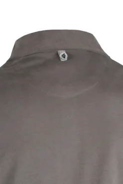 Polo uomo manica lunga in caldo cotone jersey