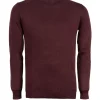 Pullover girocollo uomo tinta unita