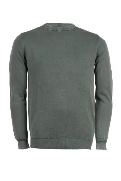 Pullover girocollo uomo tinta unita