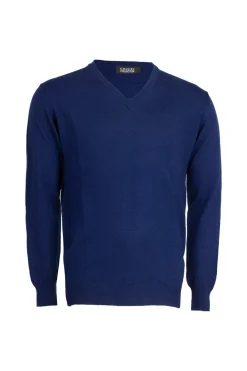 Pullover Made in Italy scollo a V