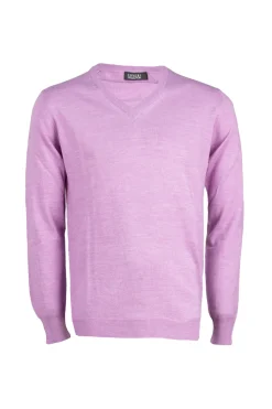 Pullover Made in Italy scollo a V