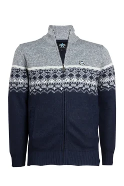 Pullover zip intera con interno in pile