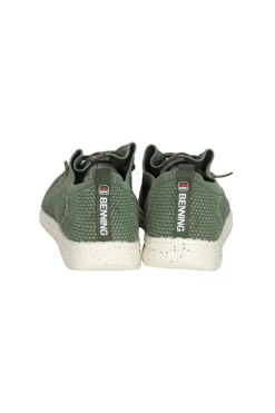 Scarpa stringata in morbido tessuto elasticizzato