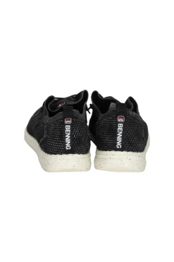 Scarpa stringata in morbido tessuto elasticizzato
