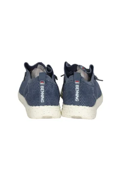 Scarpa stringata in morbido tessuto elasticizzato