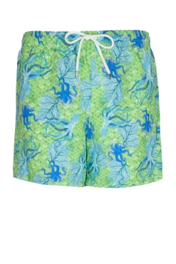 Shorts mare uomo Made in Italy motivo piovra