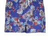 Shorts mare uomo Made in Italy motivo carpa