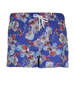 Shorts mare uomo Made in Italy motivo carpa