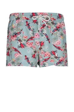 Shorts mare uomo Made in Italy motivo carpa