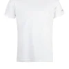 T-shirt da uomo girocollo tinta unita