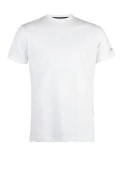T-shirt da uomo girocollo tinta unita