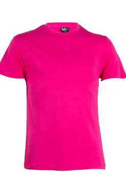 T-shirt da uomo girocollo tinta unita