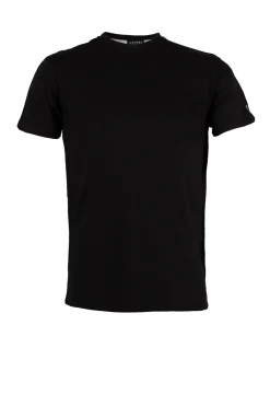 T-shirt da uomo girocollo tinta unita
