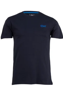 T-shirt Ghit Milano tinta unita con ricamo in rilievo