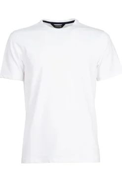 T-shirt girocollo con manica corta e dettagli fluo