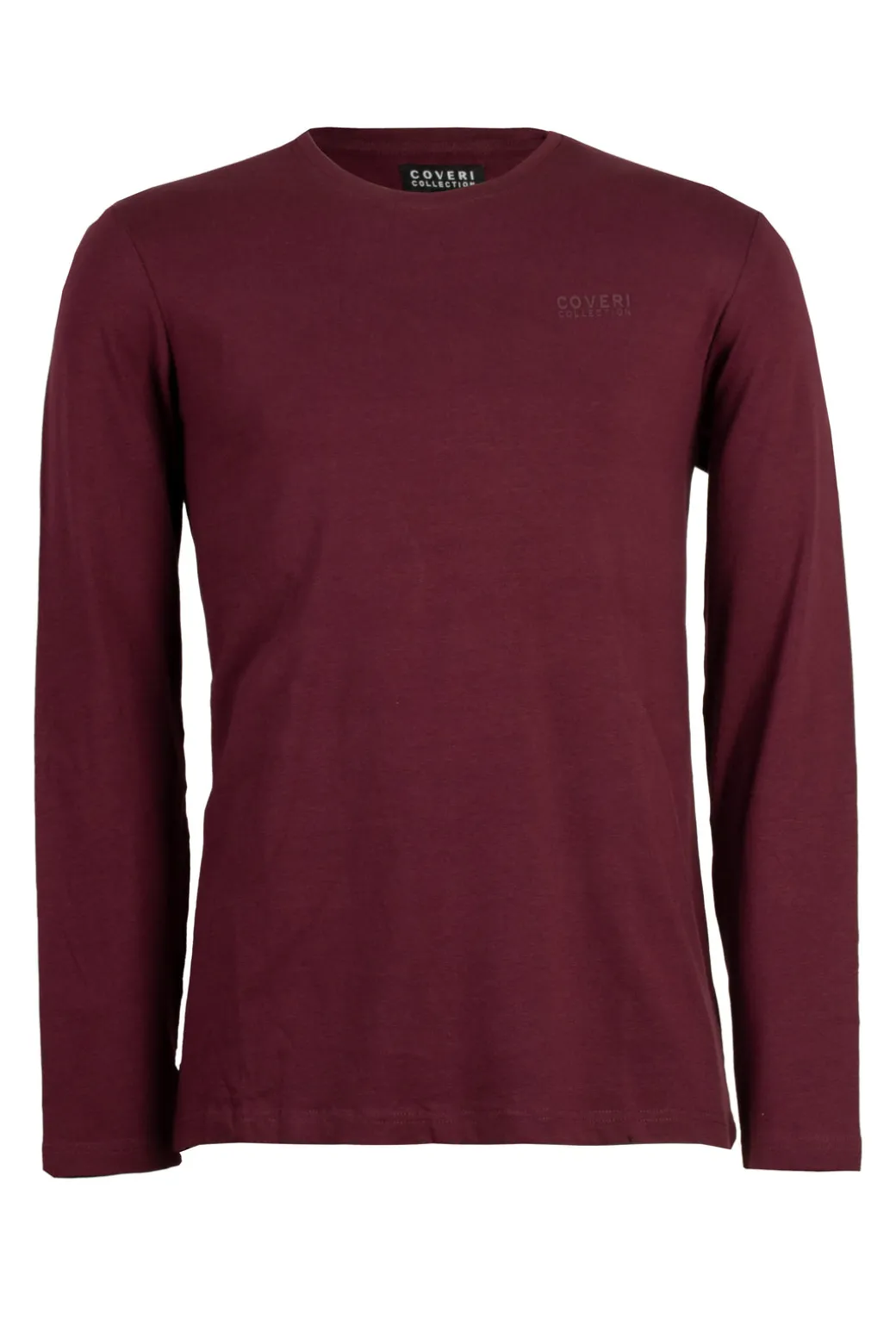 T-shirt girocollo in cotone elasticizzato con logo sul cuore