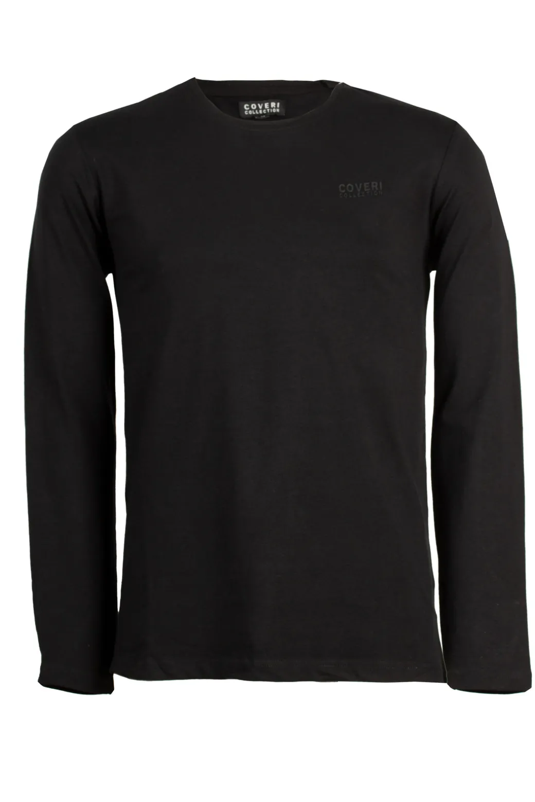 T-shirt girocollo in cotone elasticizzato con logo sul cuore