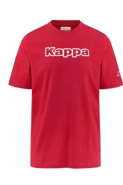 T-shirt girocollo Kappa con scritta sul petto