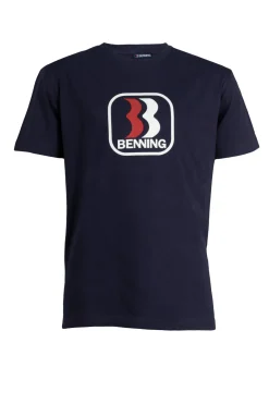 T-shirt girocollo manica corta con stampa sul petto