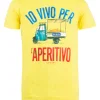 T-shirt girocollo uomo in cotone made in Italy