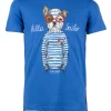 T-shirt girocollo uomo in cotone made in Italy