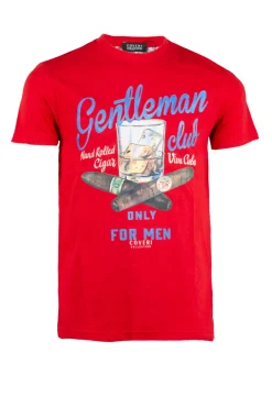 T-shirt girocollo uomo in cotone made in Italy
