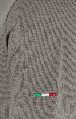 T-Shirt in cotone nido d'ape