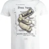 T-shirt in puro cotone con stampa digitale