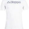 T-shirt Kappa girocollo in puro cotone con logo e scritta