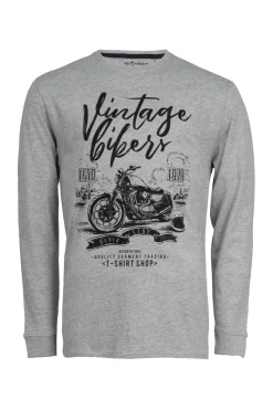 T-shirt manica lunga con stampa