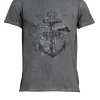 T-Shirt puro cotone taglio al vivo Left