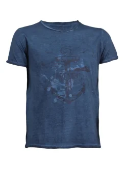 T-Shirt puro cotone taglio al vivo Left