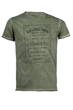 T-Shirt puro cotone taglio al vivo Left