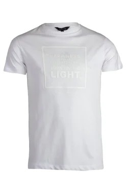 T-Shirt uomo con stampa a rilievo