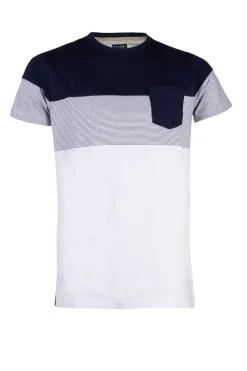 T-Shirt uomo girocollo a fasce