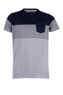 T-Shirt uomo girocollo a fasce