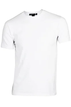 T-shirt uomo girocollo tinta unita in cotone elasticizzato