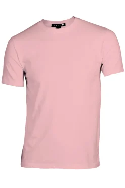 T-shirt uomo girocollo tinta unita in cotone elasticizzato
