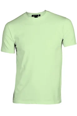 T-shirt uomo girocollo tinta unita in cotone elasticizzato