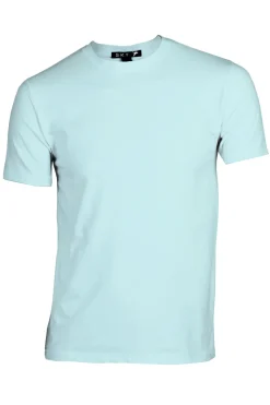 T-shirt uomo girocollo tinta unita in cotone elasticizzato